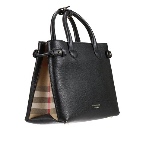 borsa burberry donna nera